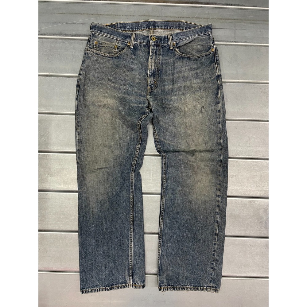 Levis 559 Relaxed Straight Jeans Mens 38x31‎ Blue Medium Wash Denim